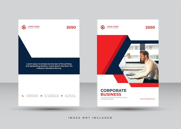 Brochure or booklet cover design