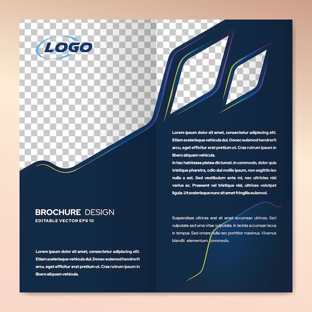 Brochure design template best for automotive business