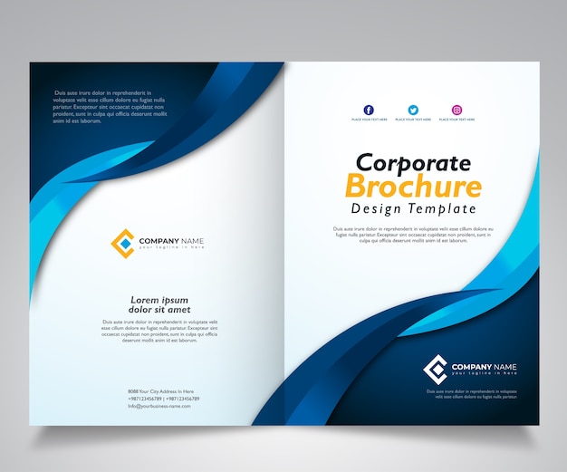 Brochure Template design, Corporate design template