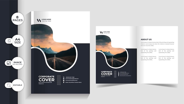 Brochure template design