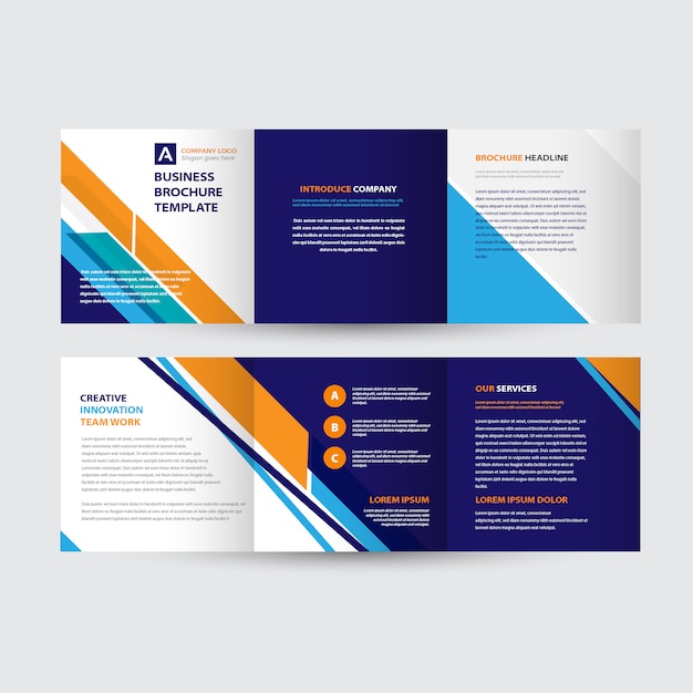 brochure template design