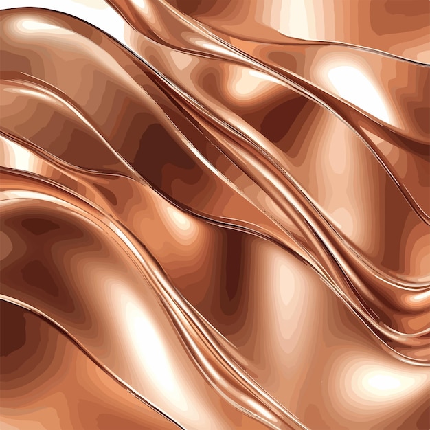 Vector bronze copper metal foil abstract background