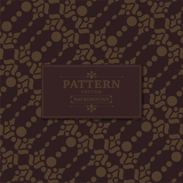 Brown abstract geometric pattern design