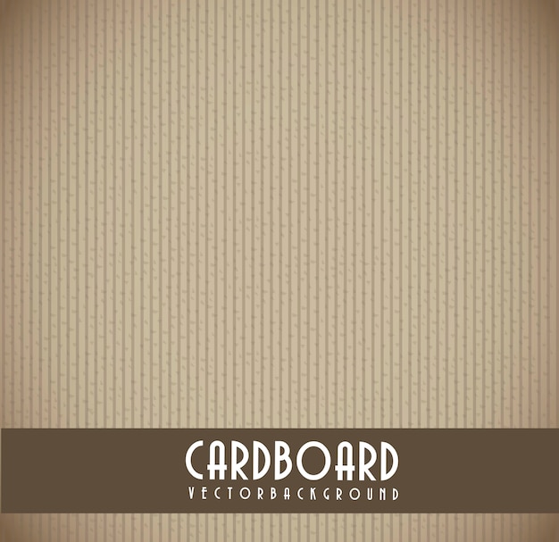 Vector brown dark cardboard texture background vector illustration