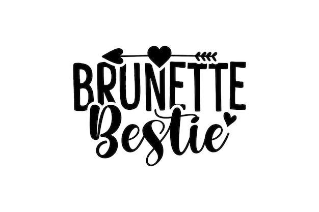 Vector brunette bestie