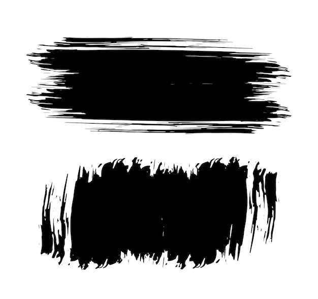 Brush stroke set design