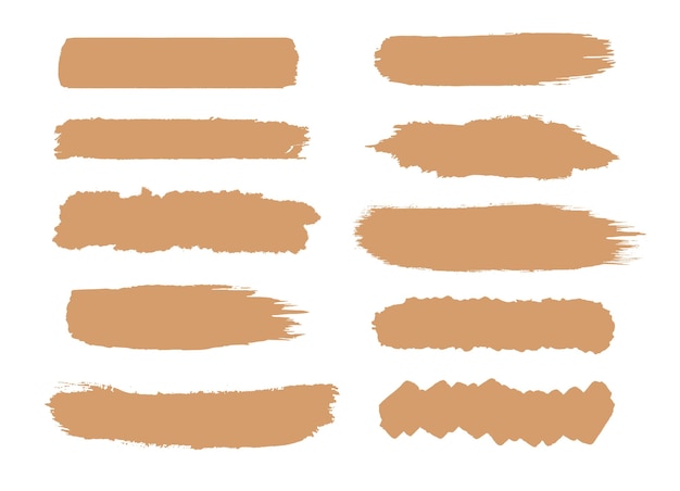 Brush stroke texture set design