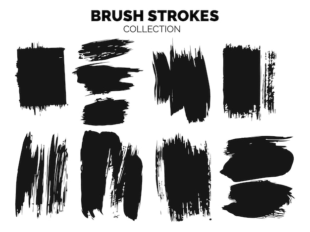 Brush strokes collection