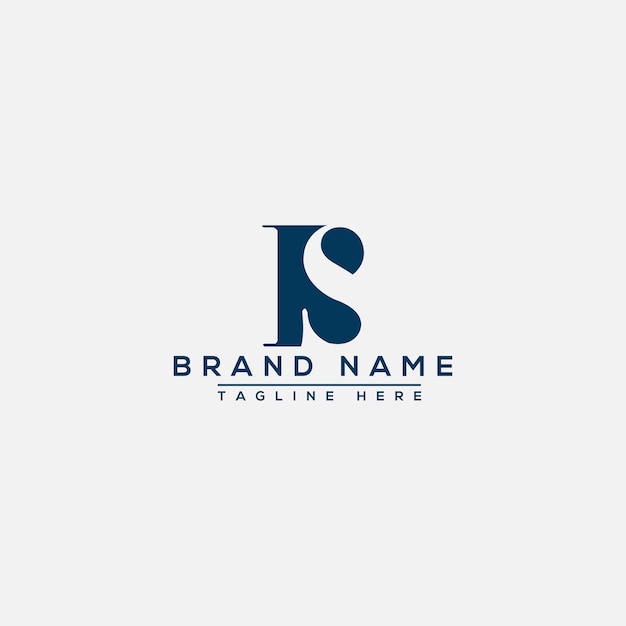 BS Logo Design Template Vector Graphic Branding Element