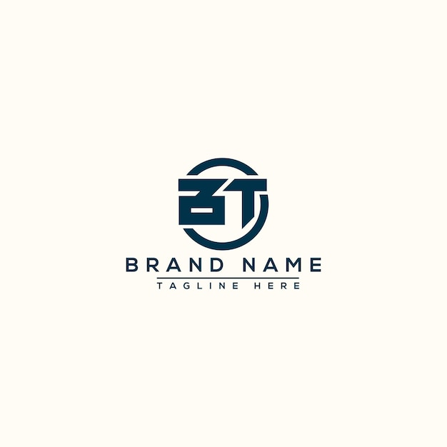 BT Logo Design Template Vector Graphic Branding Element