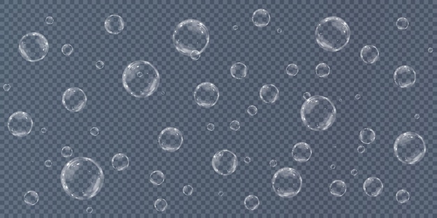 Bubble PNG Water glass bubble realistic png