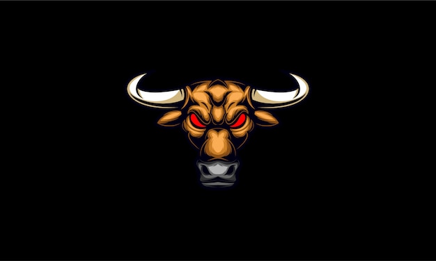 Buffalo head esport logo