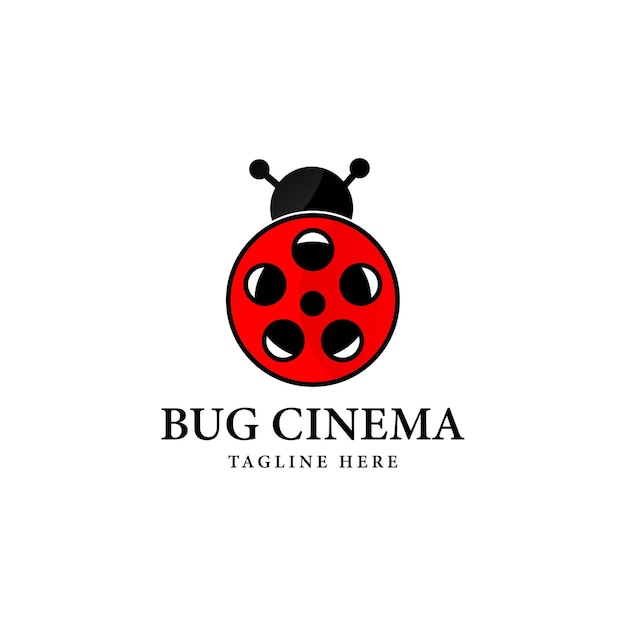 Bug Movie Logo Template Design