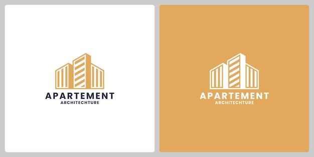 Building, apartment logo design inspiration