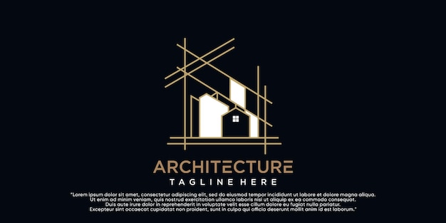 Building architecture logo design inspiration collection of architecture real estate logo Premium Vector