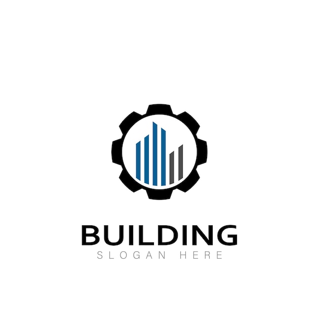 Building Construction Logo Design Vector real estate