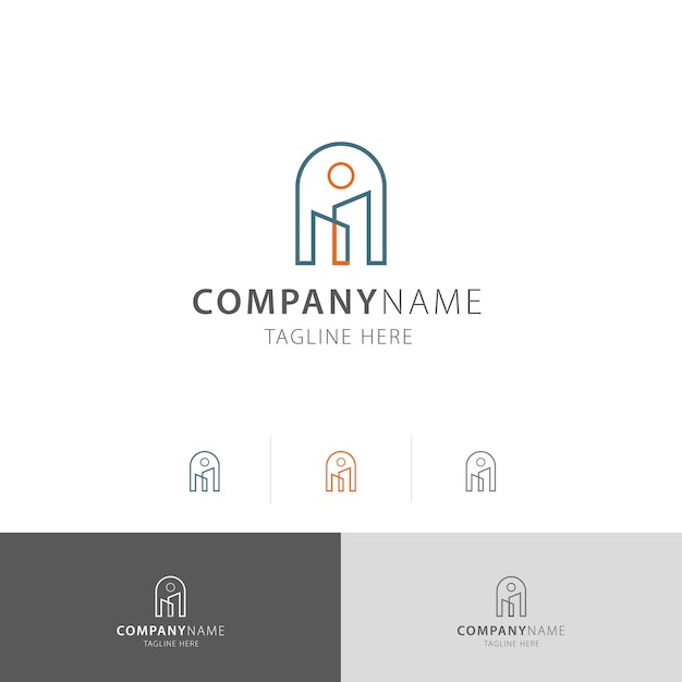 Building Creative Premium Logo Vector