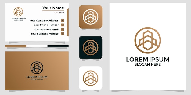 Building design logos for companies and agencies