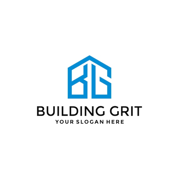 Building Grit Logo Design Template