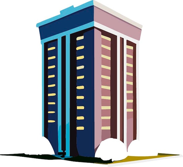 Vector building illustration