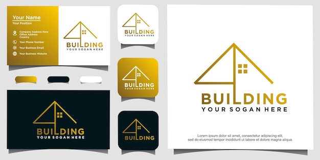 building logo design template