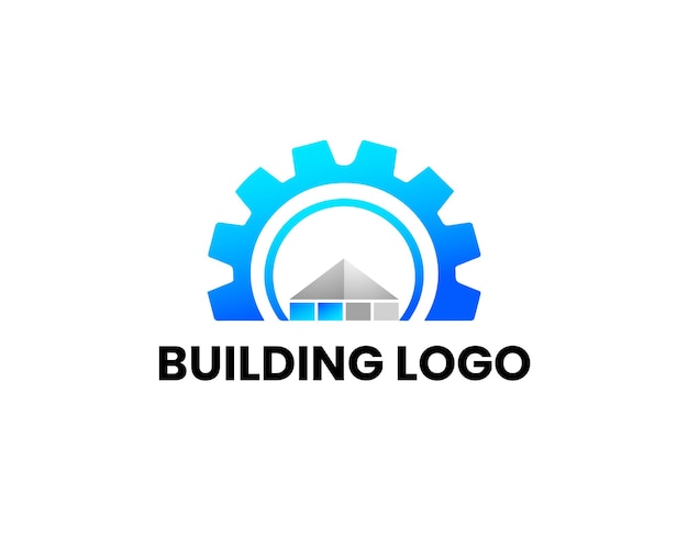 Building logo design vector