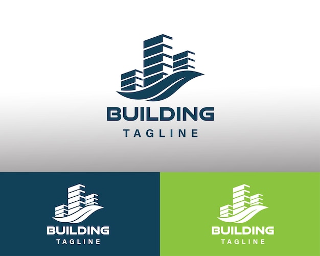 Building logo real estate logo city logo