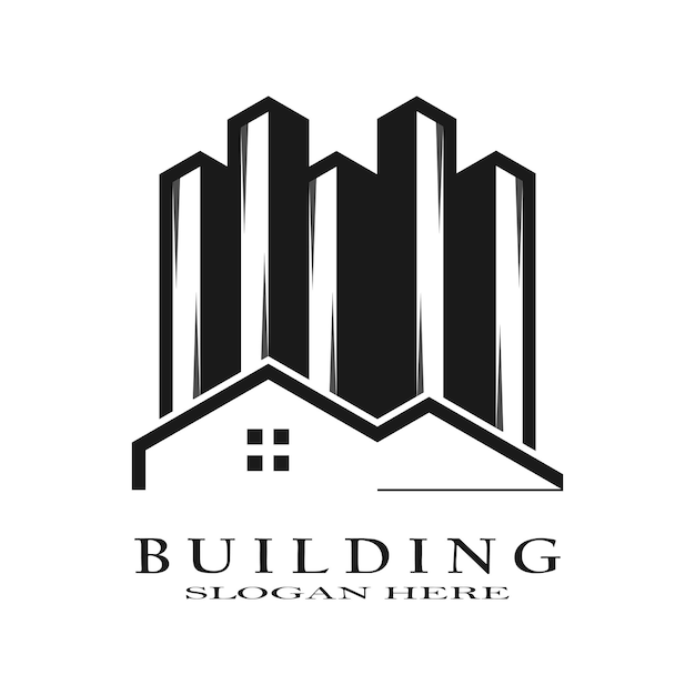 BUILDING LOGO WITH NEW IDEA DESIGN