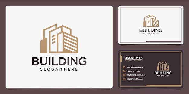 Building luxury logo branding design template