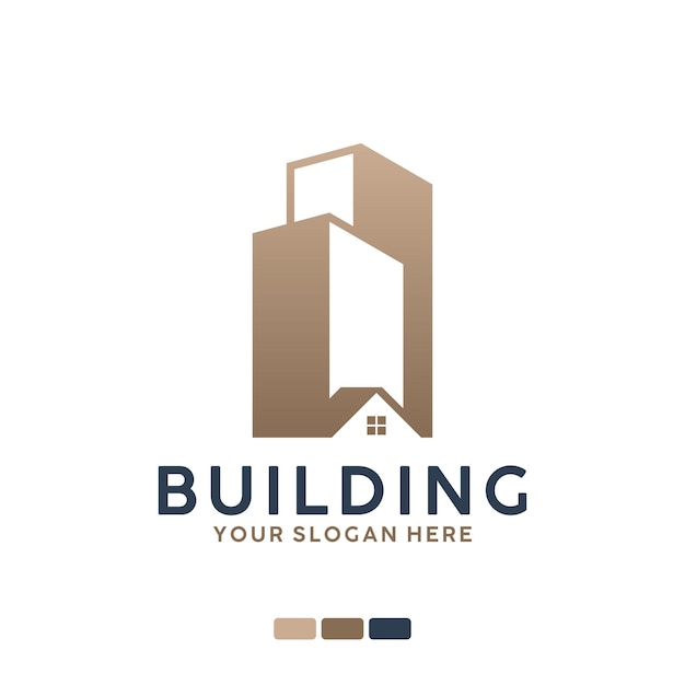 Buildings apartment , logo template