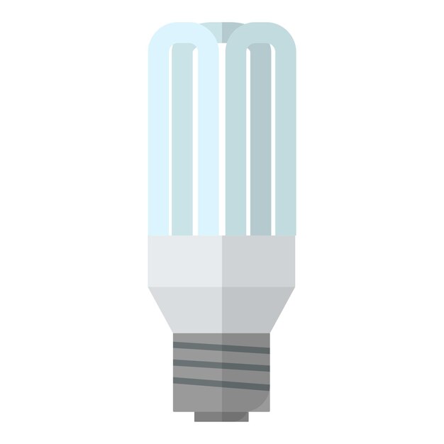 Vector bulb icon flat illustration of bulb vector icon for web