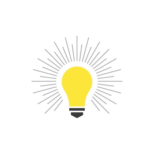 Bulb logo icon