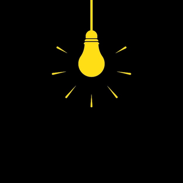 Bulb technology ilustration