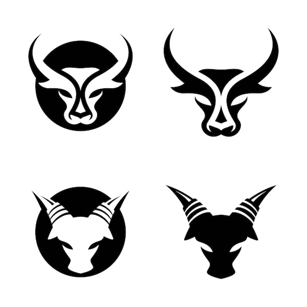 Bull head logo images