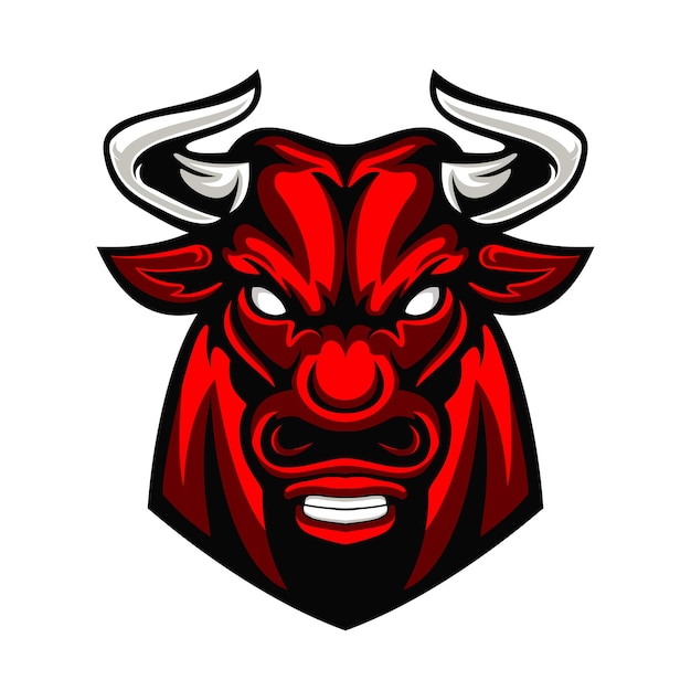 a bull head with horns that says quot horns quot