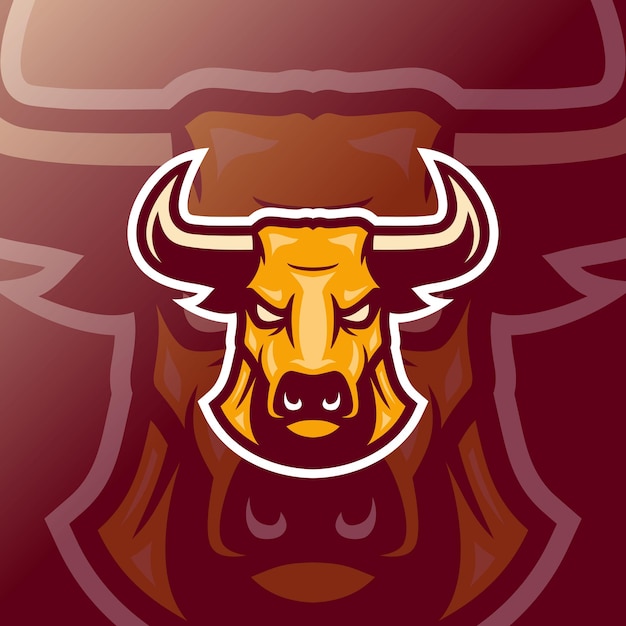 Bull logo template