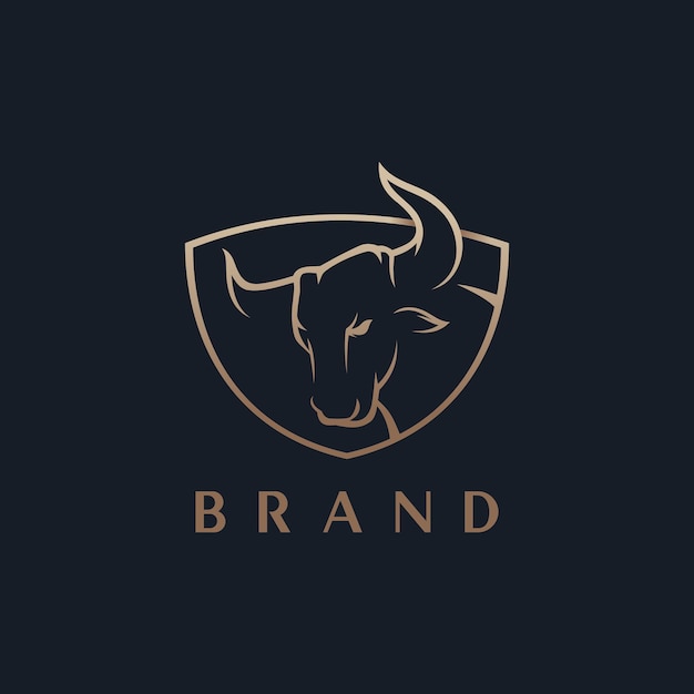 bull logo template