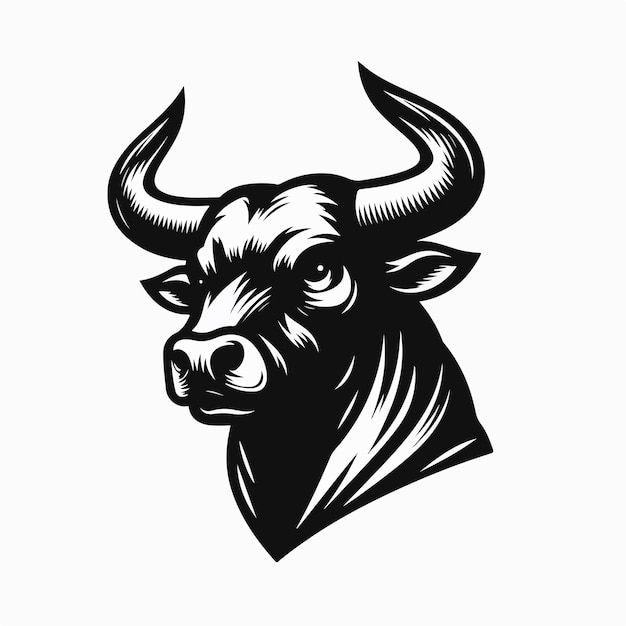 Vector bull logo