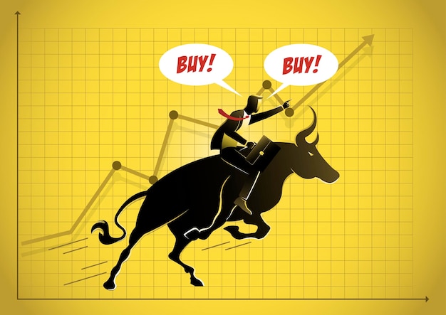 Bull market presents uptrend stock market