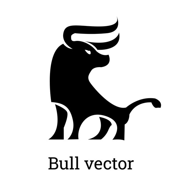 Vector bull set template vector logo