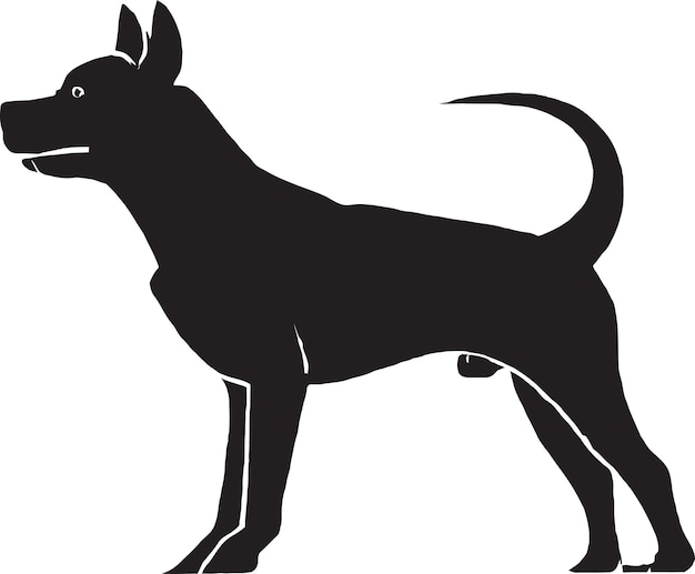 Bull Terrier Icon Vector