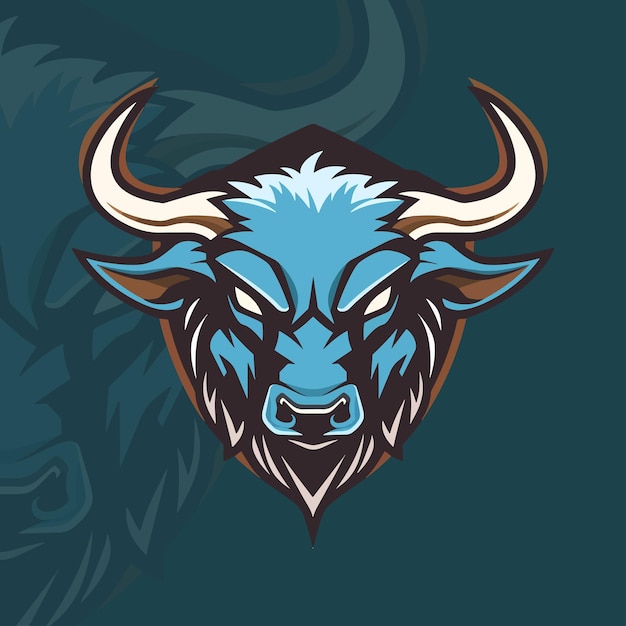 Bull Vector Esport Logo