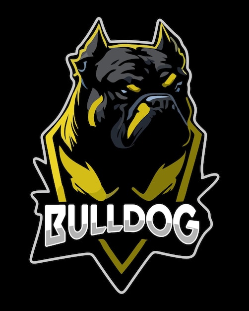 Bulldog Esport Gaming Logo