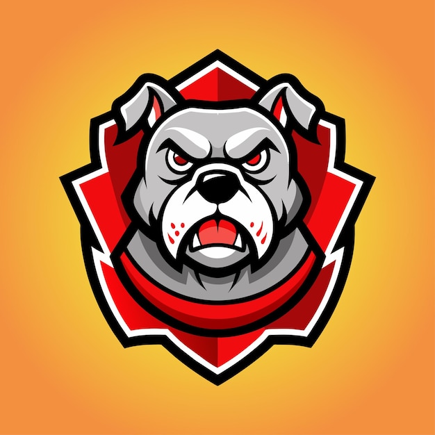 Vector bulldog vector bulldog mascot logo design