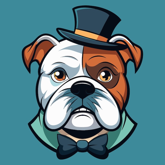 Bulldog vector graphic