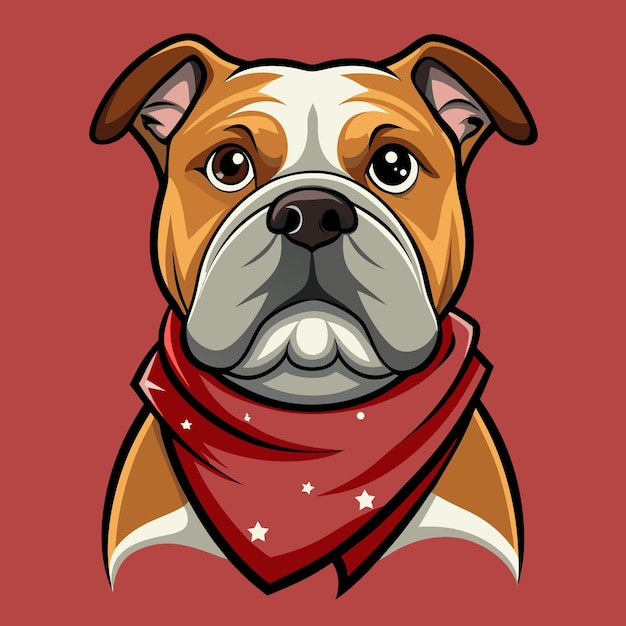 Bulldog vector