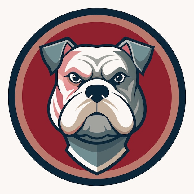 Vector bulldog vector