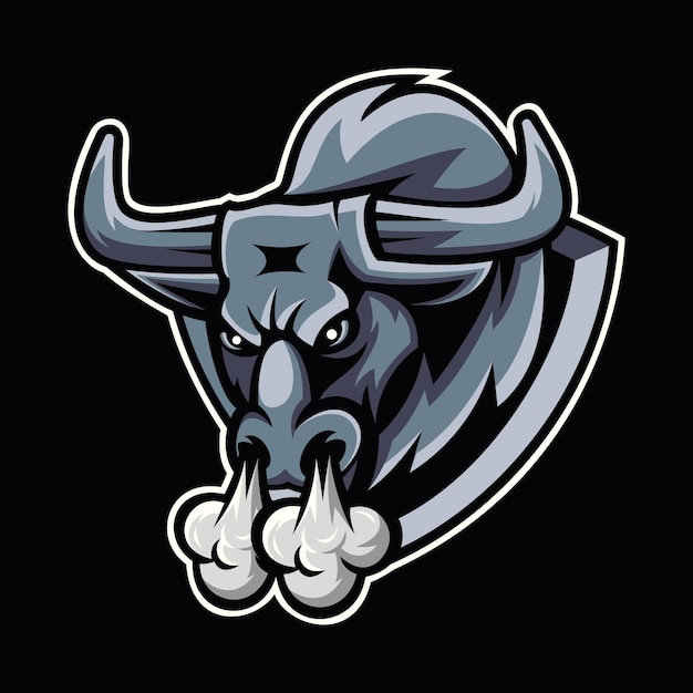 Bulls mascot best logo design good use for symbol identity emblem badge shirt and more