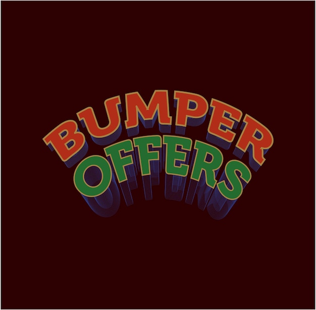 Bumper offers logo Bumper offers icon sticker