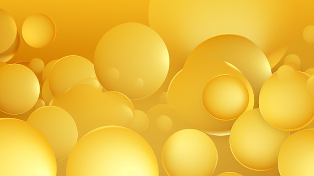 Vector a bunch of eggs with a yellow background